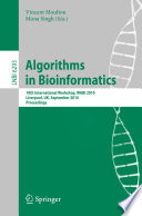 Algorithms in bioinformatics : 10th international workshop, WABI 2010, Liverpool, UK, September 6-8, 2010 : proceedings /