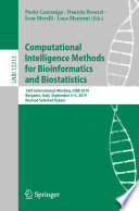 Computational Intelligence Methods for Bioinformatics and Biostatistics : 16th International Meeting, CIBB 2019, Bergamo, Italy, September 4-6, 2019, Revised Selected Papers /