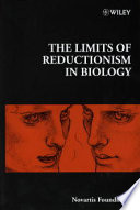 The limits of reductionism in biology.