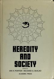 Heredity and society ; proceedings /