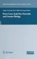 Power laws, scale-free networks and genome biology /