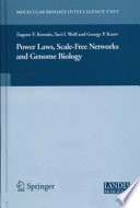 Power laws, scale-free networks and genome biology /