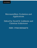 Microsatellites : evolution and applications /