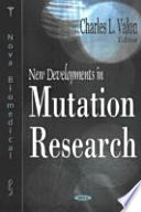 New developments in mutation research /