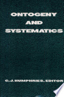 Ontogeny and systematics /