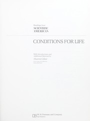Conditions for life : readings from Scientific American /
