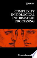 Complexity in biological information processing.