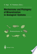 Mechanisms and phylogeny of mineralization in biological systems /