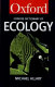 The Concise Oxford dictionary of ecology /