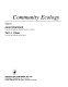 Community ecology /