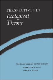 Perspectives in ecological theory /