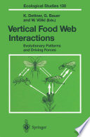 Vertical food web interactions : evolutionary patterns and driving forces /