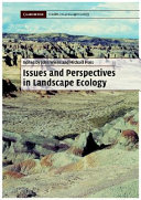 Issues and perspectives in landscape ecology /