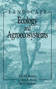 Landscape ecology and agroecosystems /