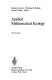 Applied mathematical ecology /