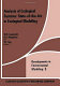 Analysis of ecological systems : state-of-the-art in ecological modelling : proceedings of a symposium held from 24 to 28 May 1982 at Colorado State University, Fort Collins, Colorado, U.S.A. /