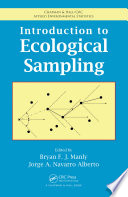 Introduction to ecological sampling /