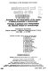 Principles for the interpretation of the results of testing procedures in ecotoxicology = Principes a appliquer pour l'interpretation des resultats d'essais en ecotoxicologie : international symposium, Sophia Antipolis-Valbonne (Alpes-Maritimes), France, 30.9.1980 - 2.10.1980 /