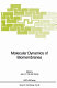 Molecular dynamics of biomembranes /