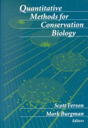 Quantitative methods for conservation biology /