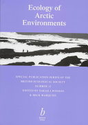 Ecology of Arctic environments /