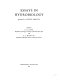 Essays in hydrobiology: presented to Leslie Harvey /