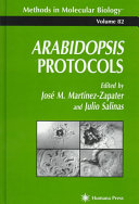 Arabidopsis protocols /