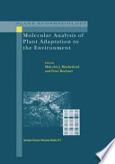Molecular analysis of plant adaptation to the environment /