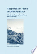 Responses of plants to UV-B radiation /