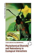 Phytochemical diversity and redundancy in ecological interactions /