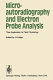 Microautoradiography and electron probe analysis ; their application to plant physiology /