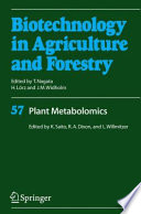 Plant metabolomics /