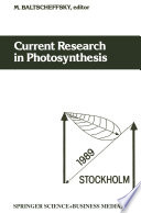 Current research in photosynthesis : proceedings of the VIIIth International Congress on Photosynthesis, Stockholm, Sweden, August 6-11, 1989 /