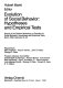 Evolution of social behavior : hypotheses and empirical tests :  report /