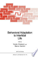 Behavioral adaptation to intertidal life /