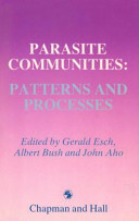 Parasite communities : patterns and processes /