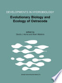 Evolutionary biology and ecology of ostracoda : Theme 3 of the 13th International Symposium of Ostracoda (ISO97) /