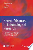 Recent advances in entomological research : from molecular biology to pest management /