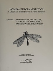 Nomina insecta Nearctica : a check list of the insects of North America.