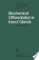 Biochemical differentiation in insect glands /