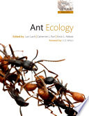 Ant ecology /