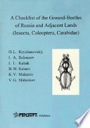 A checklist of the ground-beetles of Russia and adjacent lands (Insecta, Coleoptera, Carabidae) /