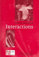 Insect and bird interactions /