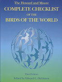 The Howard and Moore complete checklist of the birds of the world.