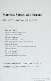 Martens, sables, and fishers : biology and conservation /