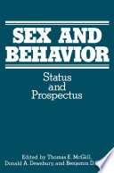 Sex and behavior : status and prospectus /