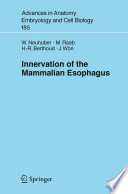 Innervation of the mammalian esophagus /
