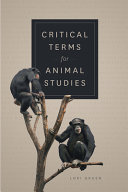 Critical terms for animal studies /