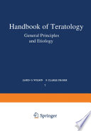 Handbook of teratology.