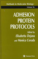 Adhesion protein protocols /